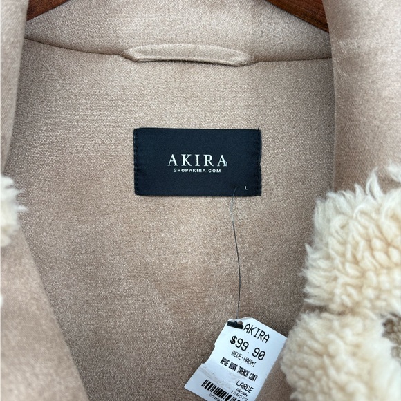 AKIRA REVE BORG TRENCH COAT - Picture 10 of 16